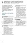 500 Series SHP865WD5N Operating Instructions Page #7