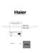 Haier HDT18PA User Manual