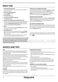 Aquarius HSFE 1B19 S Daily Reference Guide Page #7