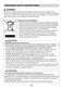 Inverter Direct Drive D1452WF Owner's Manual Page #7